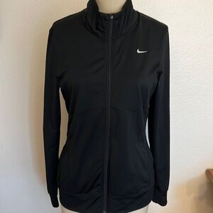 Zipper Front  Jacket w/ front pockets / w Dri-fit Tech Size M